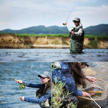 Load image into Gallery viewer, All In One Fly Rod and Fly Reel Combo with Fishing Line and Flies Gift Set