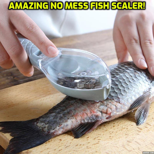 No Mess Fish Scaler