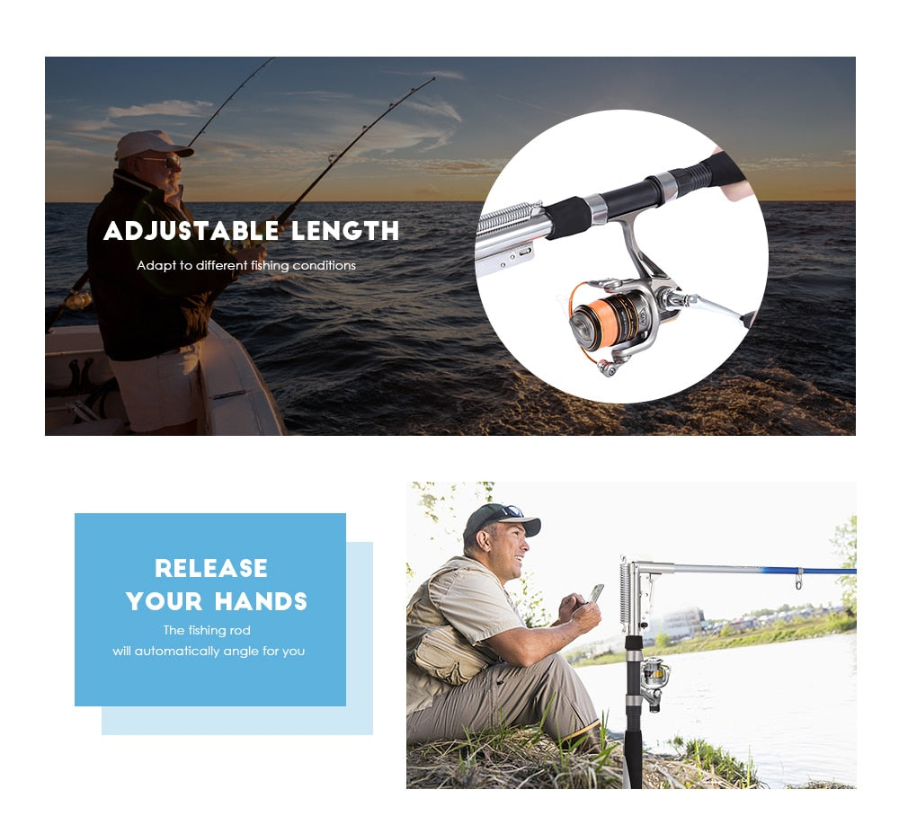 Stainless Steel Automatic Fishing Rod – The Fishing Nook