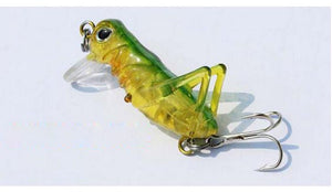 5pc/lot  4cm 3g Grasshopper Fishing Lures Set