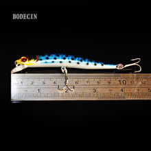 Load image into Gallery viewer, 5PC Minnow Wobblers Lure 3D Eyes Hard Plastic Lures Crankbait