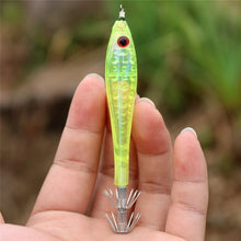 Load image into Gallery viewer, 5pcs Luminous Squid Jig Fishing Lures