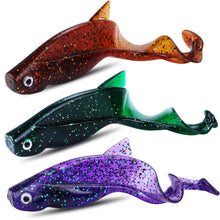 Load image into Gallery viewer, 6Pc Set Big Soft Fishy Worm Lures 8cm 12g