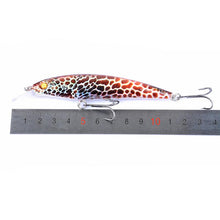 Load image into Gallery viewer, 1Pc Realistic Minnow Fishing Crankbait Lures 11cm/13.4g