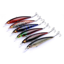 Load image into Gallery viewer, 1Pc Realistic Minnow Fishing Crankbait Lures 11cm/13.4g