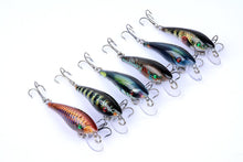 Load image into Gallery viewer, 6 pc set 3D Bionic Bass Bait