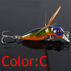 8pc Set Small Bee/ Insect Fishing Lures
