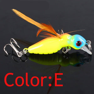 8pc Set Small Bee/ Insect Fishing Lures