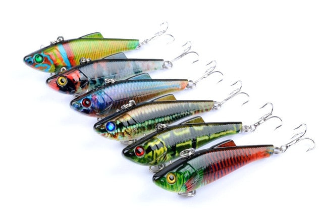 6 pc set Realistic Hard Bait Lures