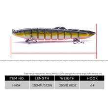 Load image into Gallery viewer, Slithering Segmented eel lure set