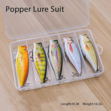 Load image into Gallery viewer, Bionic Topwater Popper Set
