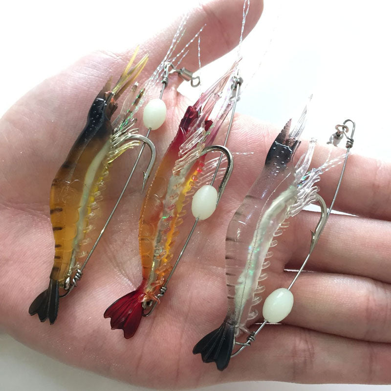 Luminous Soft Shrimp Lure – The Fishing Nook