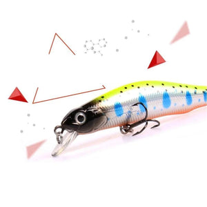 A+ fishing lures, assorted colors, minnow crank  80mm 8.5g,magnet system.