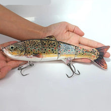 Load image into Gallery viewer, HUGE 25cm Multi-Jointed Fishing Lure