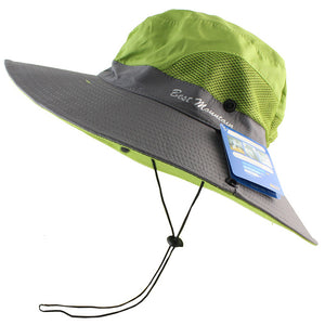 Women's Waterproof UPF 50+ Boonie Hat For Fishing.