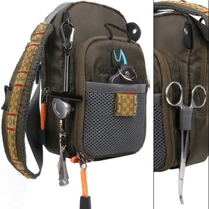 Fly Fishing Chestpack With Fishing Tool Accessory