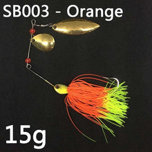 Load image into Gallery viewer, 17g 19g spinner fishing spoon Swisher lure In 12 Colors
