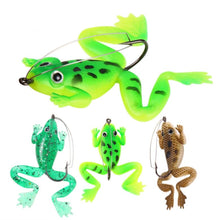Load image into Gallery viewer, Frog Fishing Lure With Hook