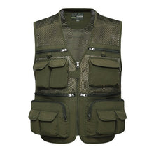 Load image into Gallery viewer, Multi-pockets Fishing Vest. Breathable And Quick Dry Mesh