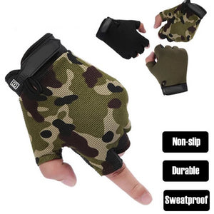 Tactical Half Finger Fishing Gloves Are Anti-Slip And Sweat proof!