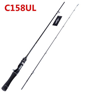 Flexible UL spinning rod 1.58m 1.8m 0.8-5g