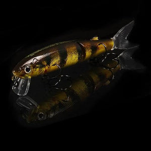 Awesome Jointed Crazy Minnow Lure 11.3cm 13.7g In 17 Colors