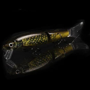 Awesome Jointed Crazy Minnow Lure 11.3cm 13.7g In 17 Colors