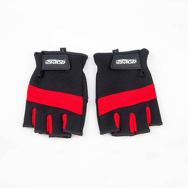 Anti-slip Fingerless Fishing Gloves With Anti-cut Membrane