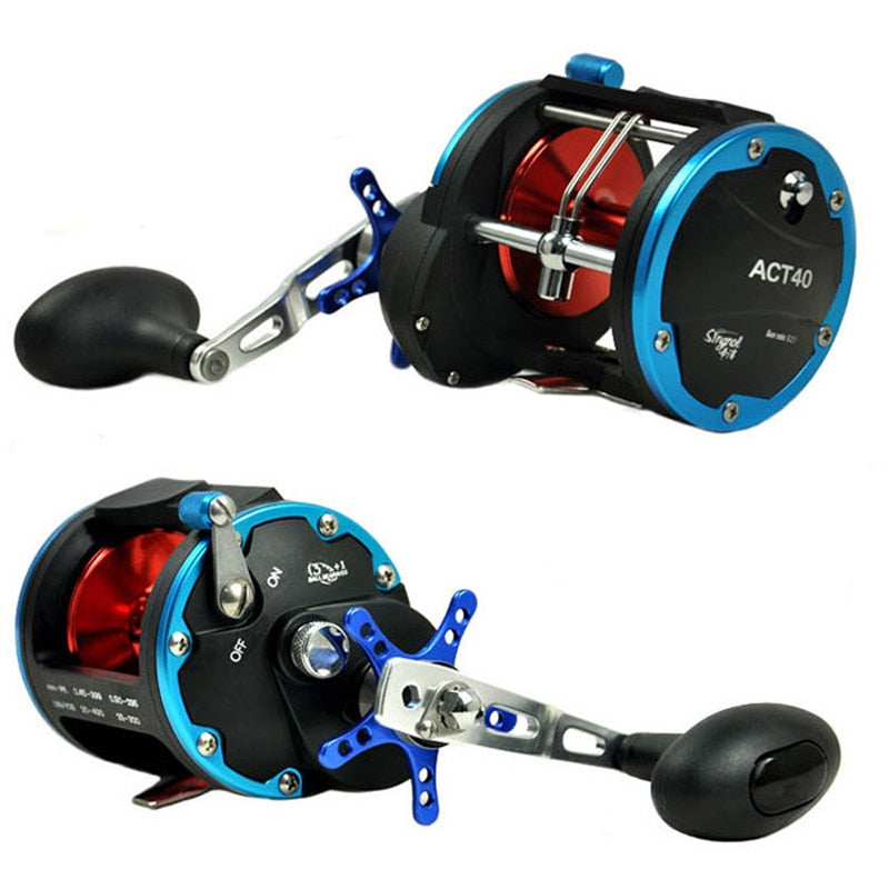 Trolling Reel Fishing Act20 - 40 Right Hand Casting Sea Fishing Reel  Saltwater