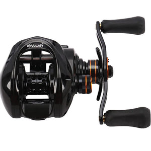 HE-150 Bait casting Reel 6+1BB 6.6:1 Right or Left Handle Fishing Reel For Deep Sea Fishing