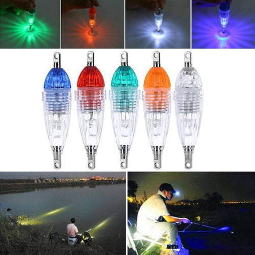 2019 New LED Flashing Mini Deep Drop Underwater Fishing Light in 5 Colors