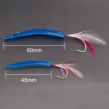 Load image into Gallery viewer, 6pcs hard plastic fishing lures 45 mm or 60mm