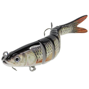 Multi Jointed Swimbait Pike Lure Hard Baits Fishing Tackle for Bass or Trout