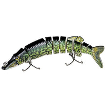 Load image into Gallery viewer, Multi Jointed Swimbait Pike Lure Hard Baits Fishing Tackle for Bass or Trout