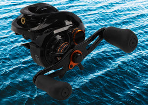HE-150 Bait casting Reel 6+1BB 6.6:1 Right or Left Handle Fishing Reel For Deep Sea Fishing
